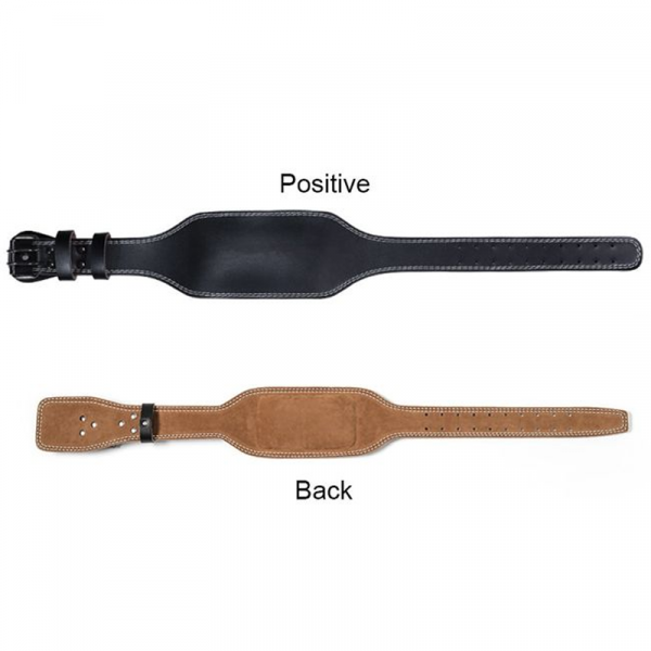Adjustable Leather Weightlifting Belt 98-120cm - Image 5