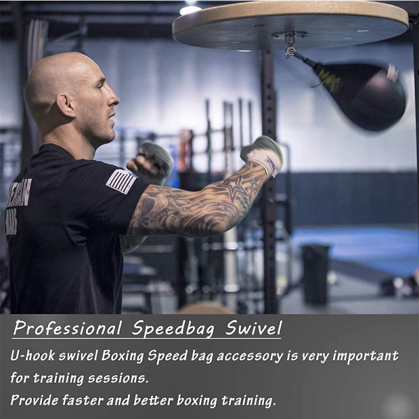 CEILING U-Hook swiveling base for Speed Boxing Bags - Gym Accessories - Image 8