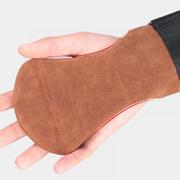 Anti-Skid Cowhide Weight Lifting/Chin-up Grip Pads (Palm Fit) - Image 3