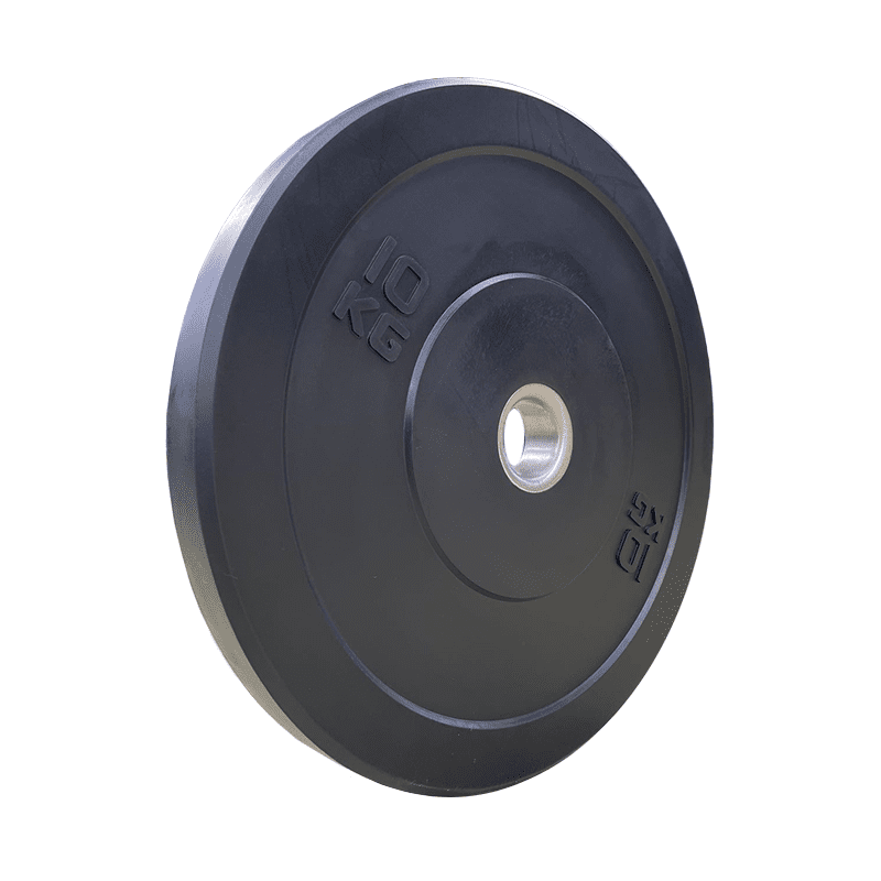 Premium Black Rubber Bumper Plate (5kg/10kg/15kg/20kg/25kg) - Image 3