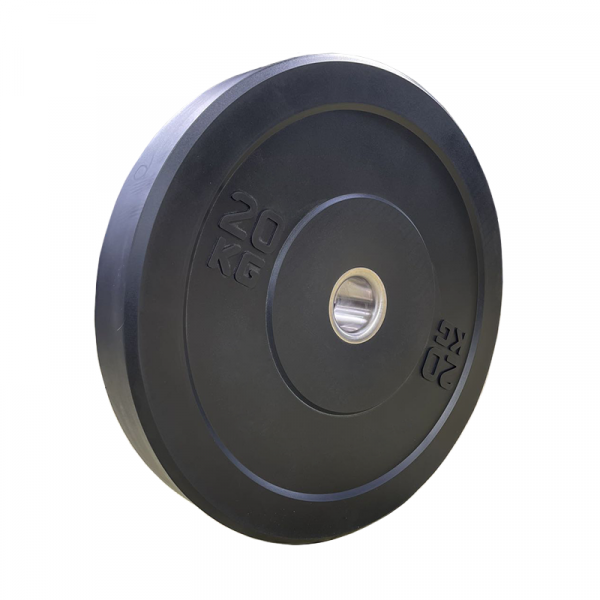 Premium Black Rubber Bumper Plate (5kg/10kg/15kg/20kg/25kg) - Image 4