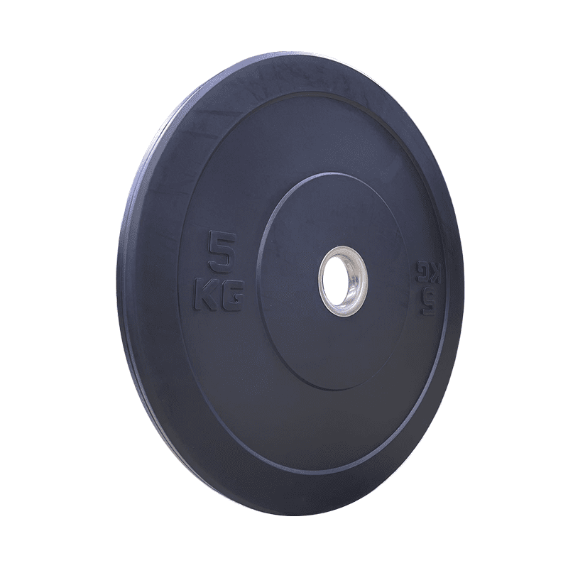 Premium Black Rubber Bumper Plate (5kg/10kg/15kg/20kg/25kg) - Image 2