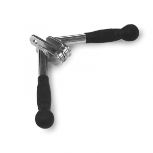 Revolving V-Shaped Press Down Bar/Cable Attachments - Gym Accessories