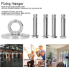 Heavy Duty Ceiling reinforced base U-Hook for Boxing Bag & Hammock (9.3x6cm) - Gym Accessories - Image 6