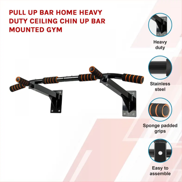 Wall-Mounted Pull-up Bar - Image 2