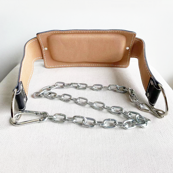 Weightlifting Belt with Chain - Image 2