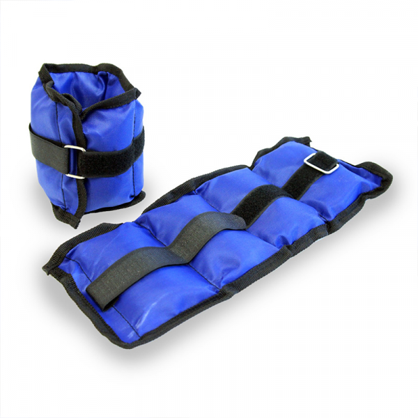 Ankle Wrist Sandbags with Adjustable Straps for Arm Leg Workout (1kg/2kg/3kg/4kg/5kg/6kg)