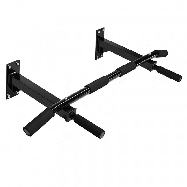Wall Mounted Chin-up Bar (Black)- Gym Equipment