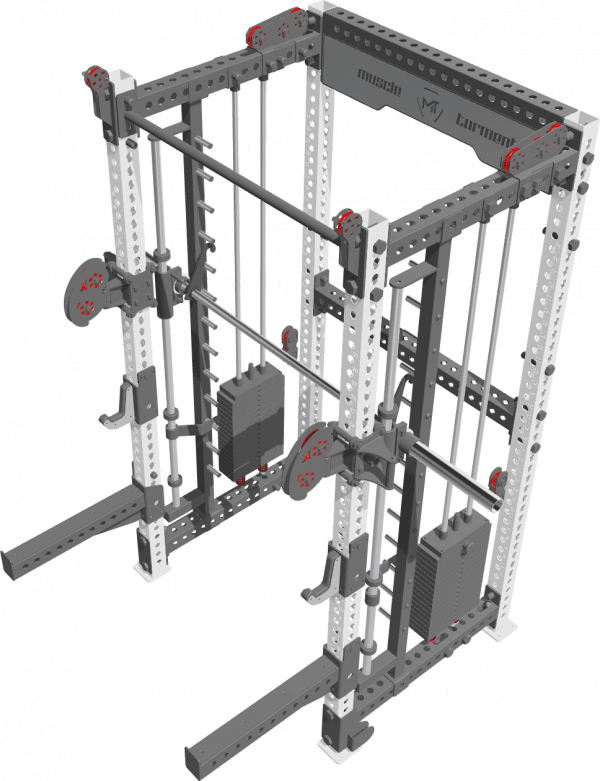 Smith Machine with Fixed Pulley System DB-6041