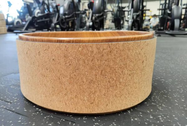 Yoga Wheel (Pink/Black/Cork) - Image 5