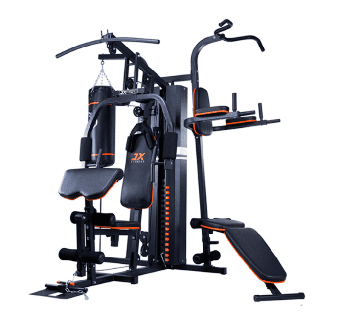 Triple-Station Home Gym