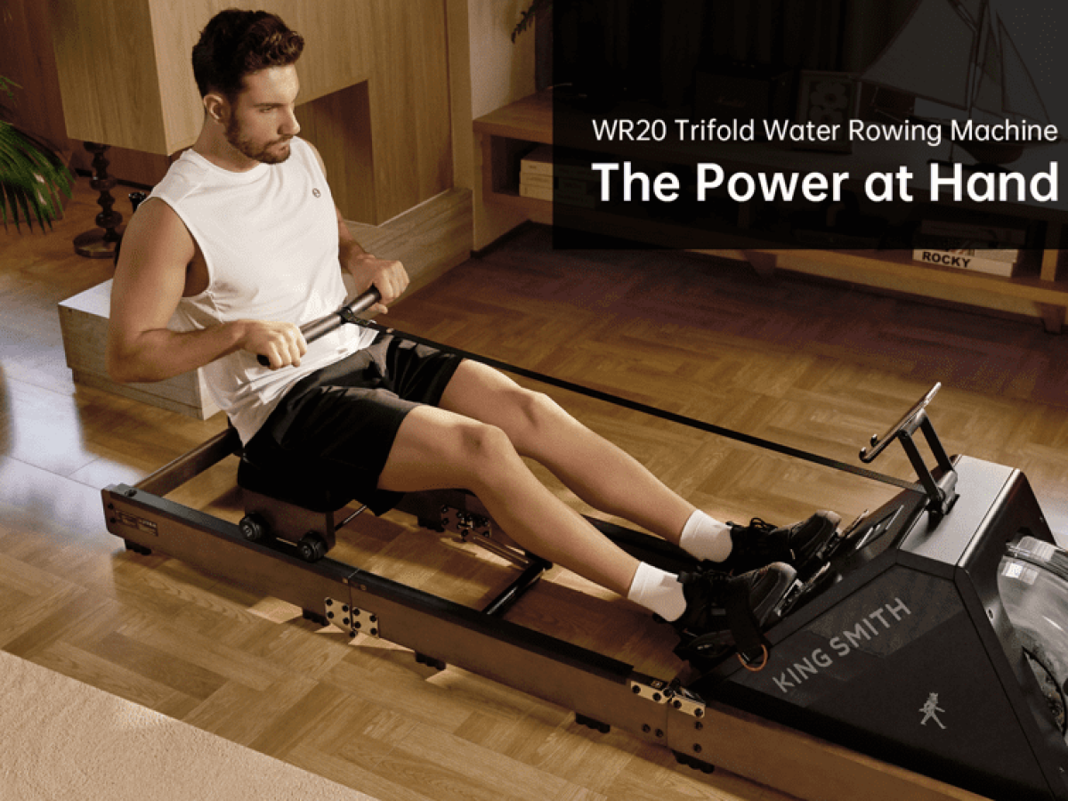 Kingsmith WR20 Tri-Fold Rower DB Fitness