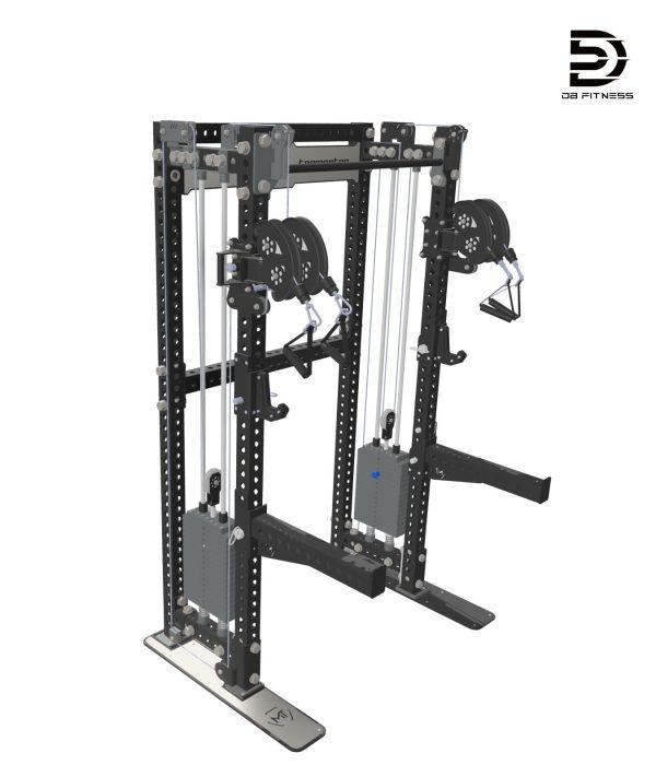 Half Rack with Cable Pec Fly DB-6022 (Pre-Order) - Image 2