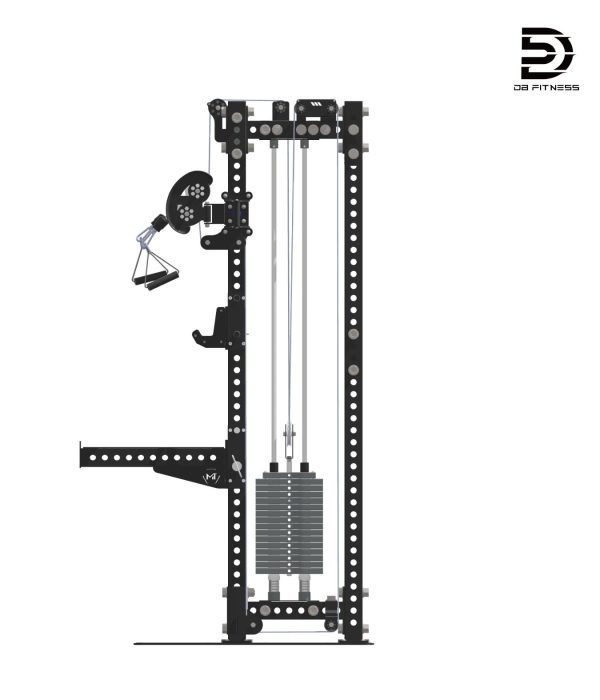 Half Rack with Cable Pec Fly DB-6022 (Pre-Order) - Image 4