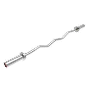 DB Fitness 120cm Chrome EZ Curl Barbell